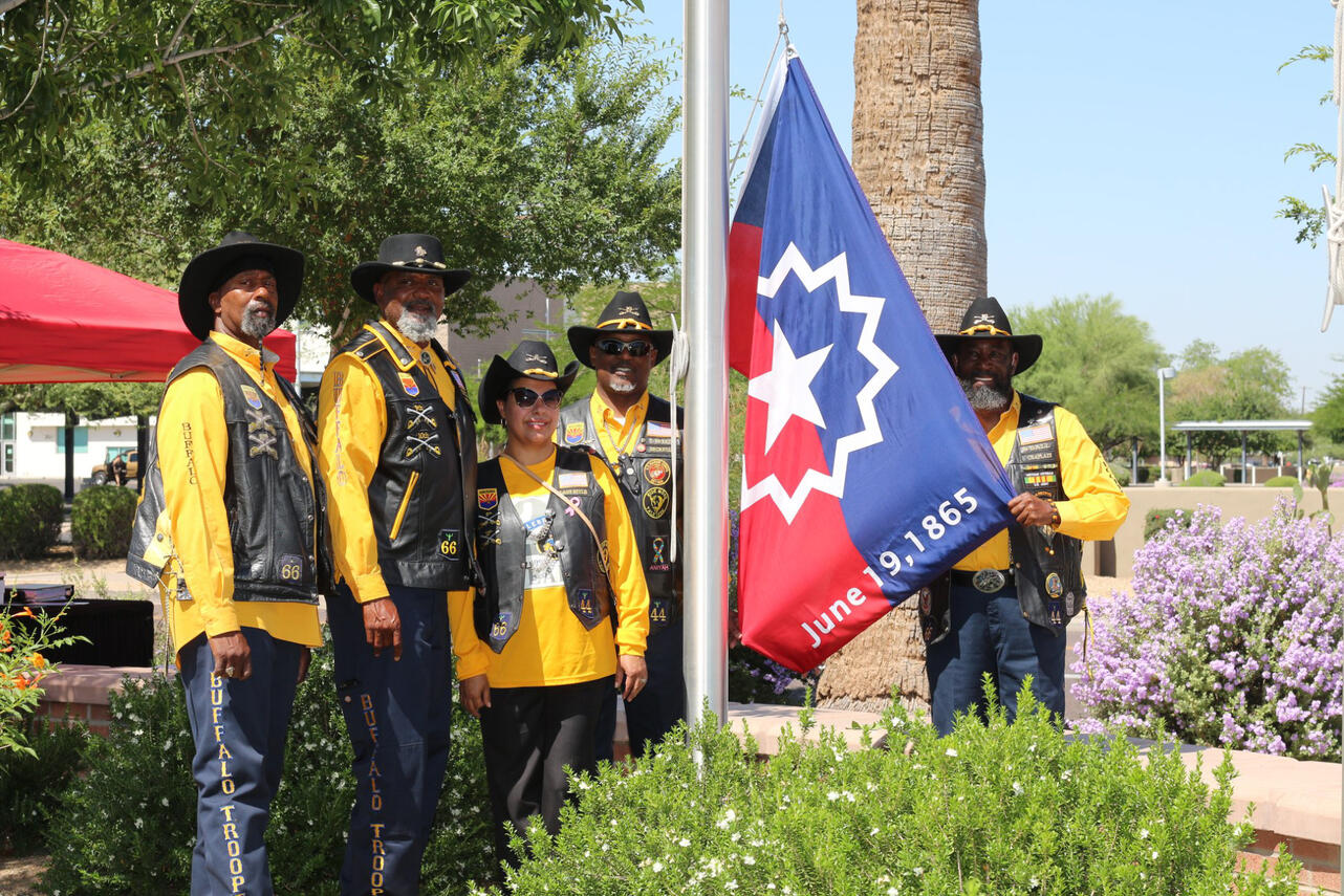 Valley of the Sun Juneteenth Celebration at Eastlake Park in downtown Phoenix